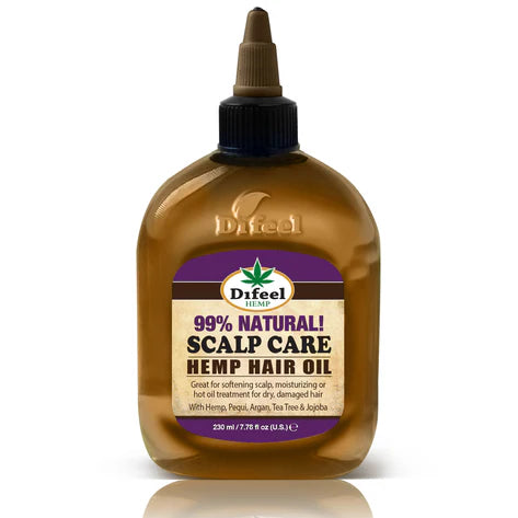 Difeel Hemp 99% Natural Hemp Hair Oil - Scalp Care 230 ml