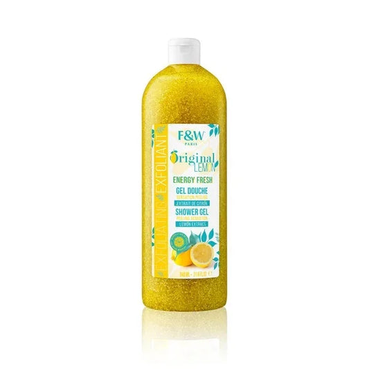 Fair & White Original Lemon Energy Fresh Exfoliating Shower Gel 1000ml