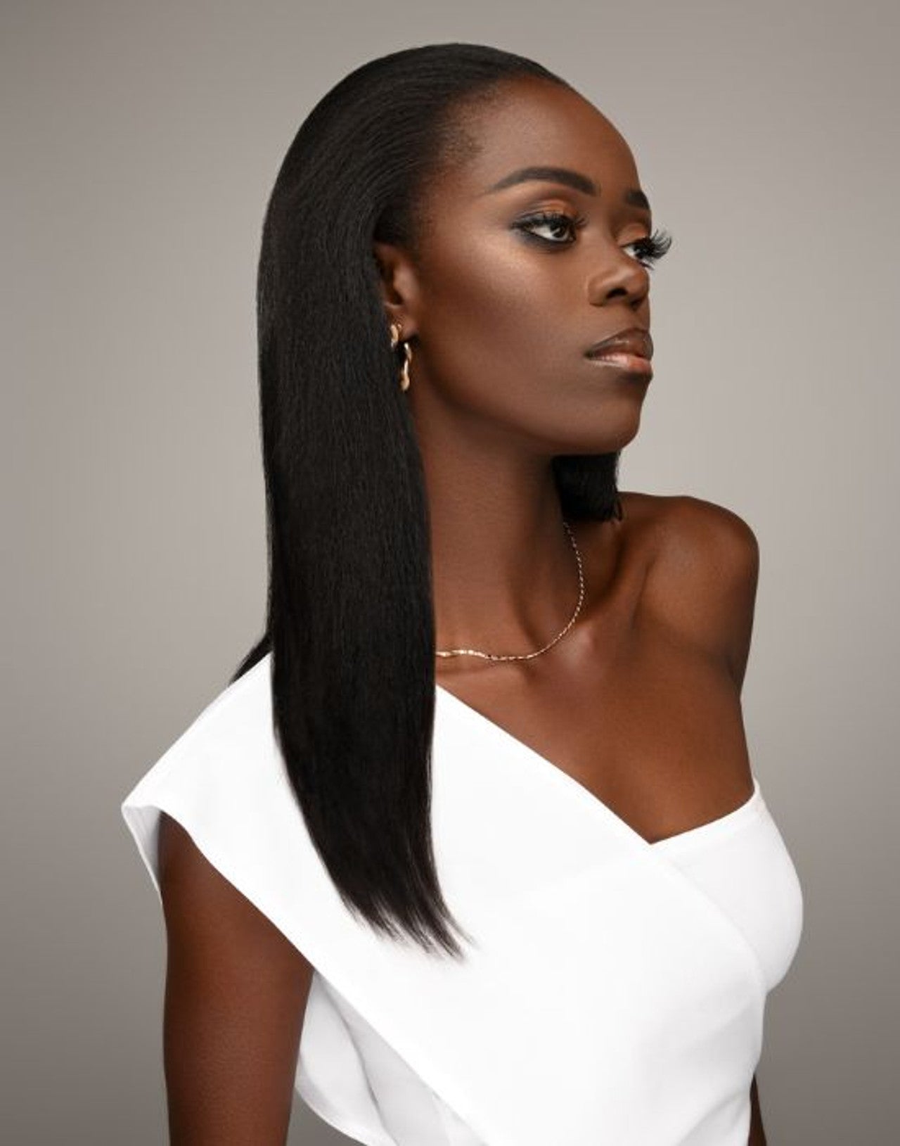 Feme 2-in-1 Human Hair Half Wig & Ponytail - Ariana