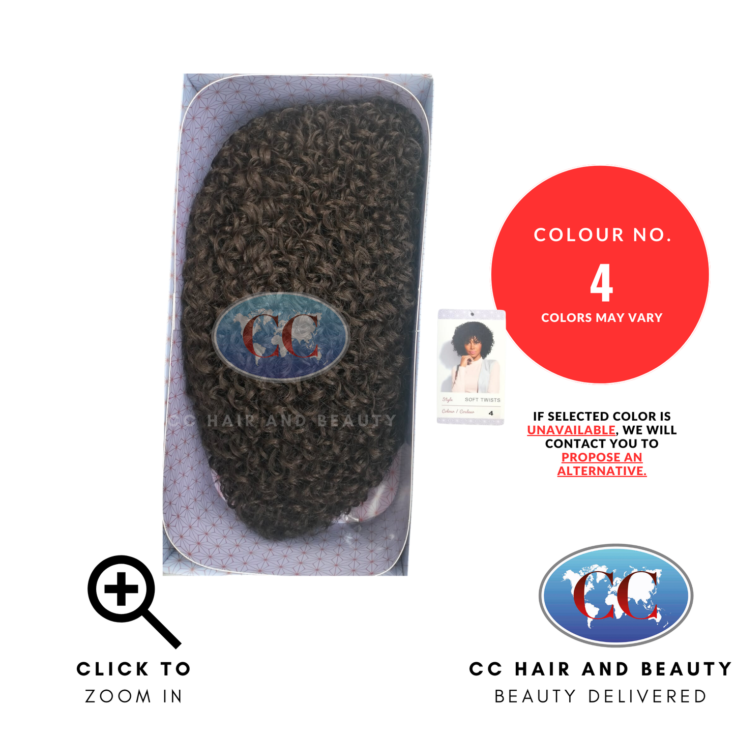 Feme Synthetic Hair Wig - Soft Twist | CC Hair & Beauty UK