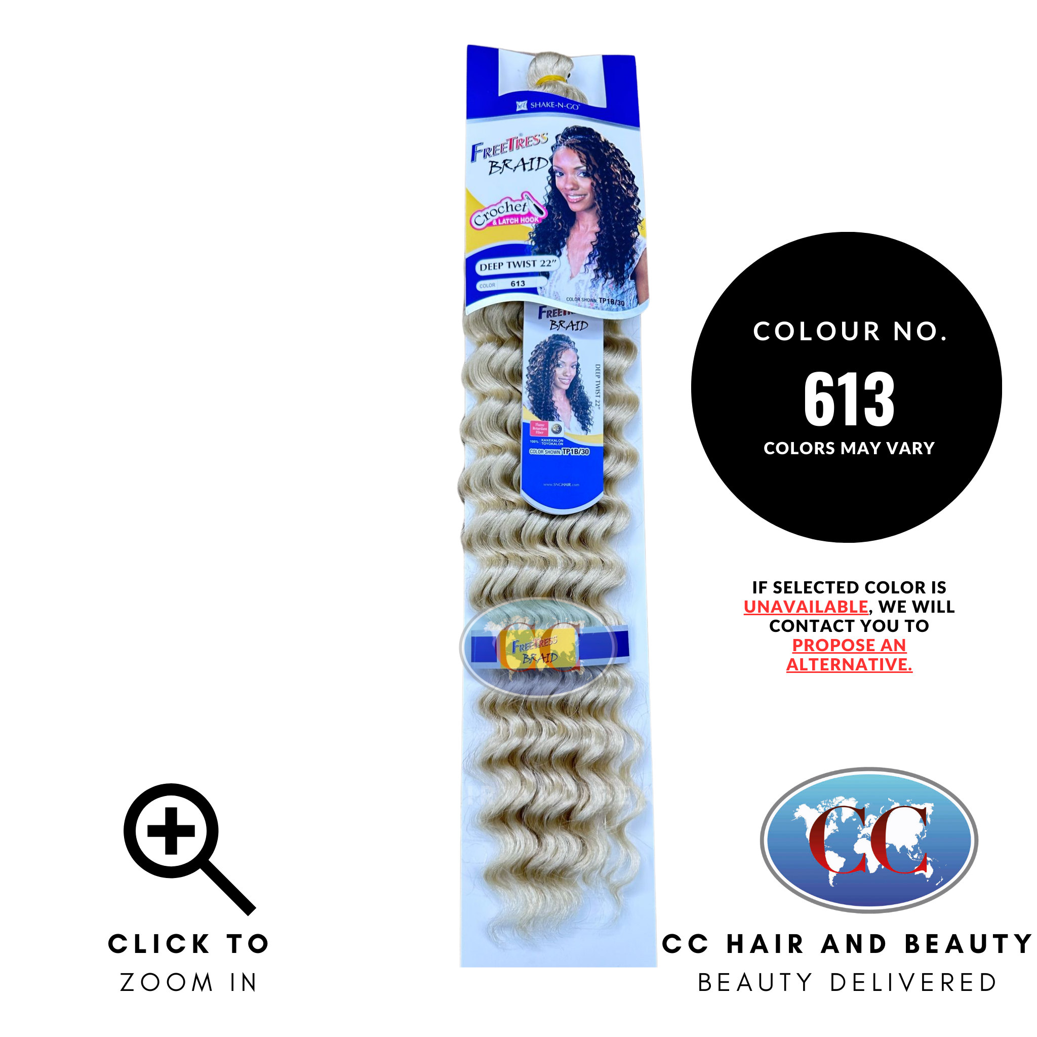 Freetress Synthetic Braid - Deep Twist 22"