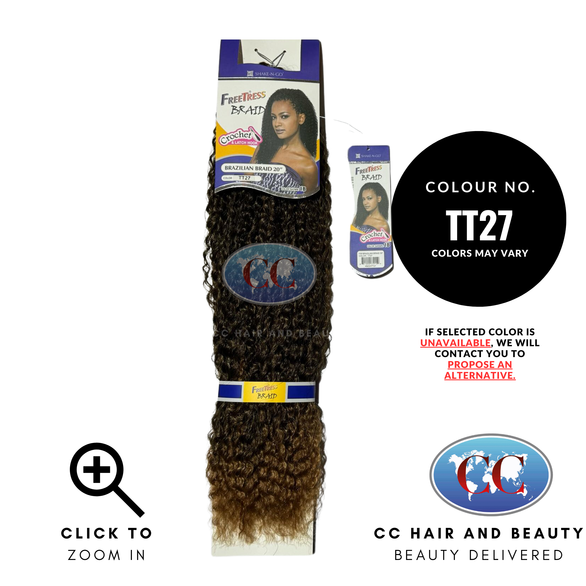 Freetress Synthetic Braid Brazilian Braid 20"