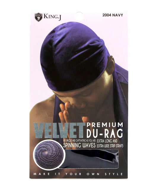 King J Spinning Waves VELVET PREMIUM DURAG