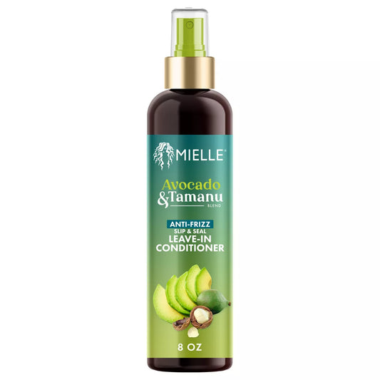 Mielle Organics Avocado & Tamanu Anti-Frizz Slip & Seal Leave-In Conditioner - 8 fl oz