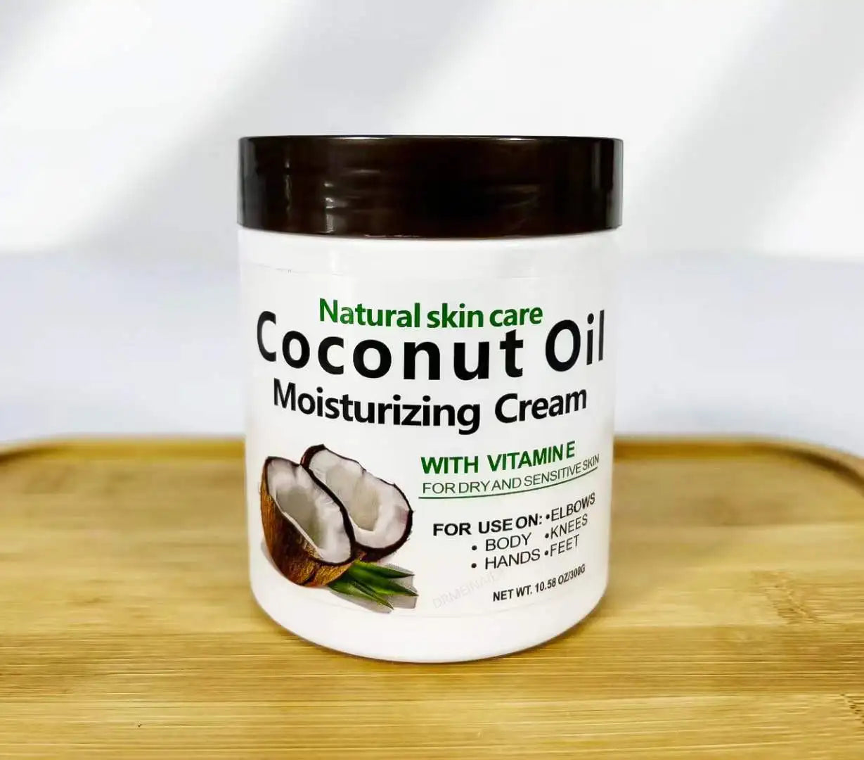 Natural Skin Care Coconut Oil Moisturizing Cream 300g