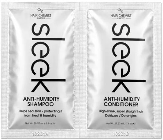 Hair Chemist Sleek Anti-Humidity Shampoo & Conditioner Sachet 1oz