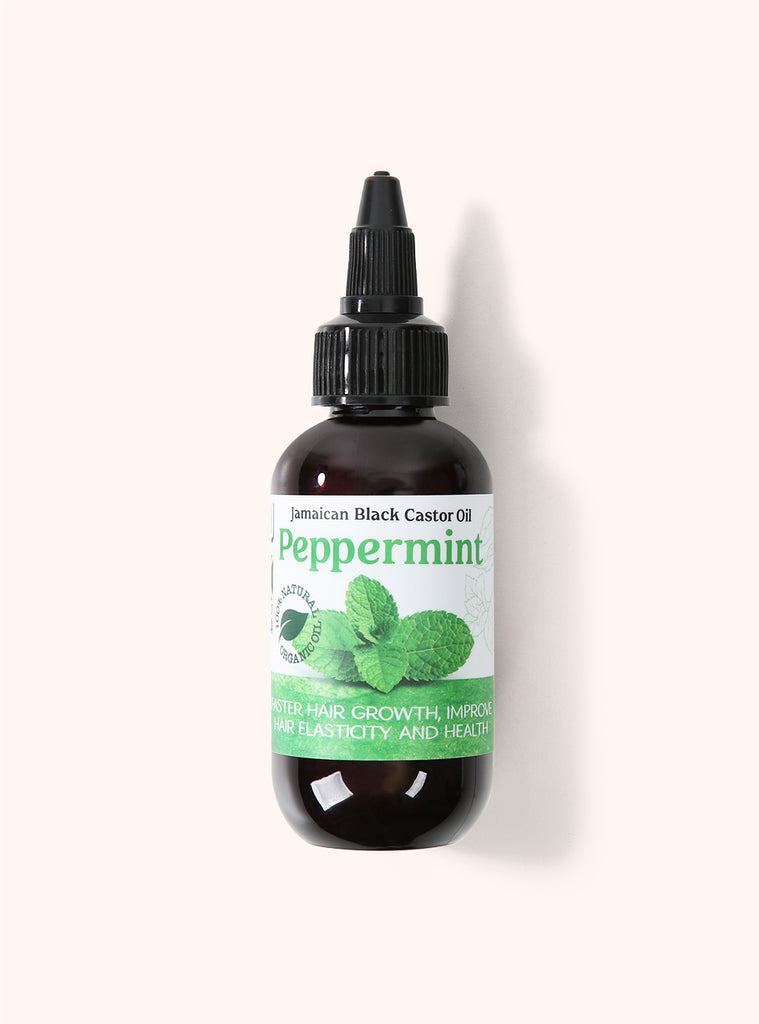 Absolute Hot Mini Peppermint Jamaican Black Castor Hair Oil 2Oz