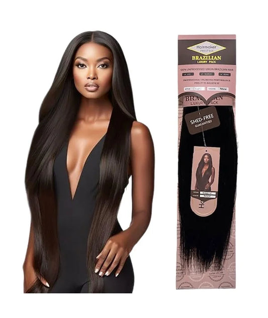 Hair Maker Brazilian Luxury Straight Weave Natural Colour