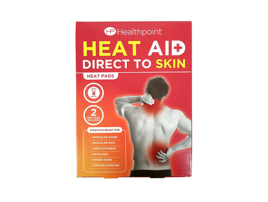 Heat Aid Heat Patch Direct To Skin 09/28