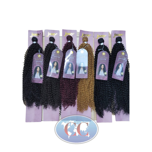 Jazzy Pure Perfection Weaving Hair - Bohemian Curl 36"