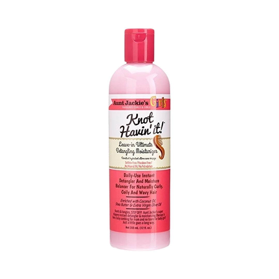 Aunt Jackies Girls Knot Havin' It Leave-In Detangling Moisturizer 12Oz