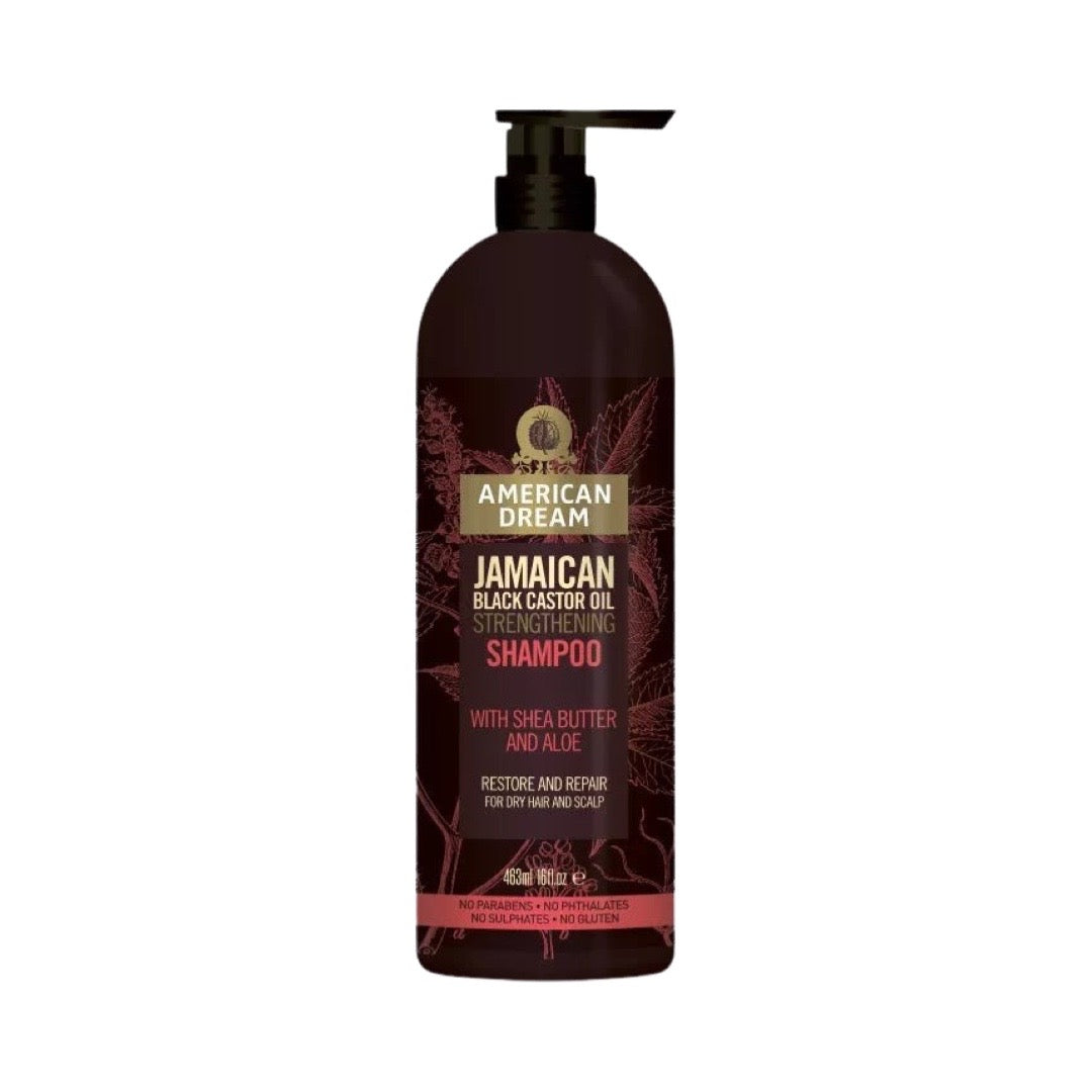 American Dream Jamaican Black Castor Oil Strengthening Shampoo - 16oz