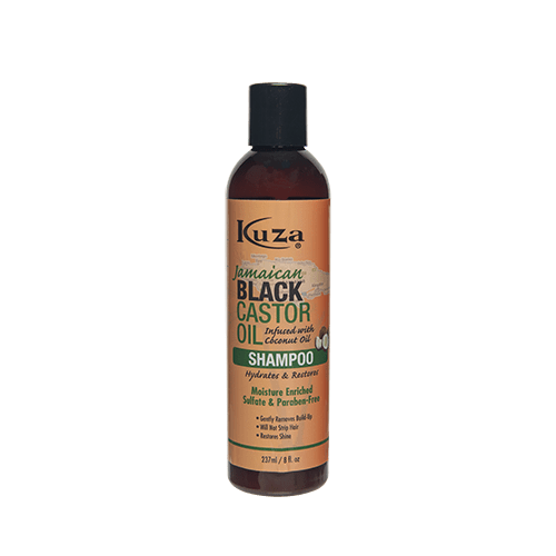 Kuza Jamaican Black Castor Oil Shampoo Infused W- Coconut Oil 8 Oz