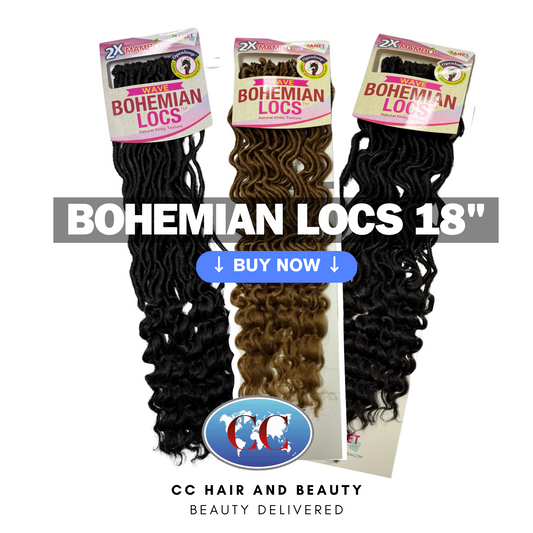Janet Collection 2X Wave Bohemian Locs 18″