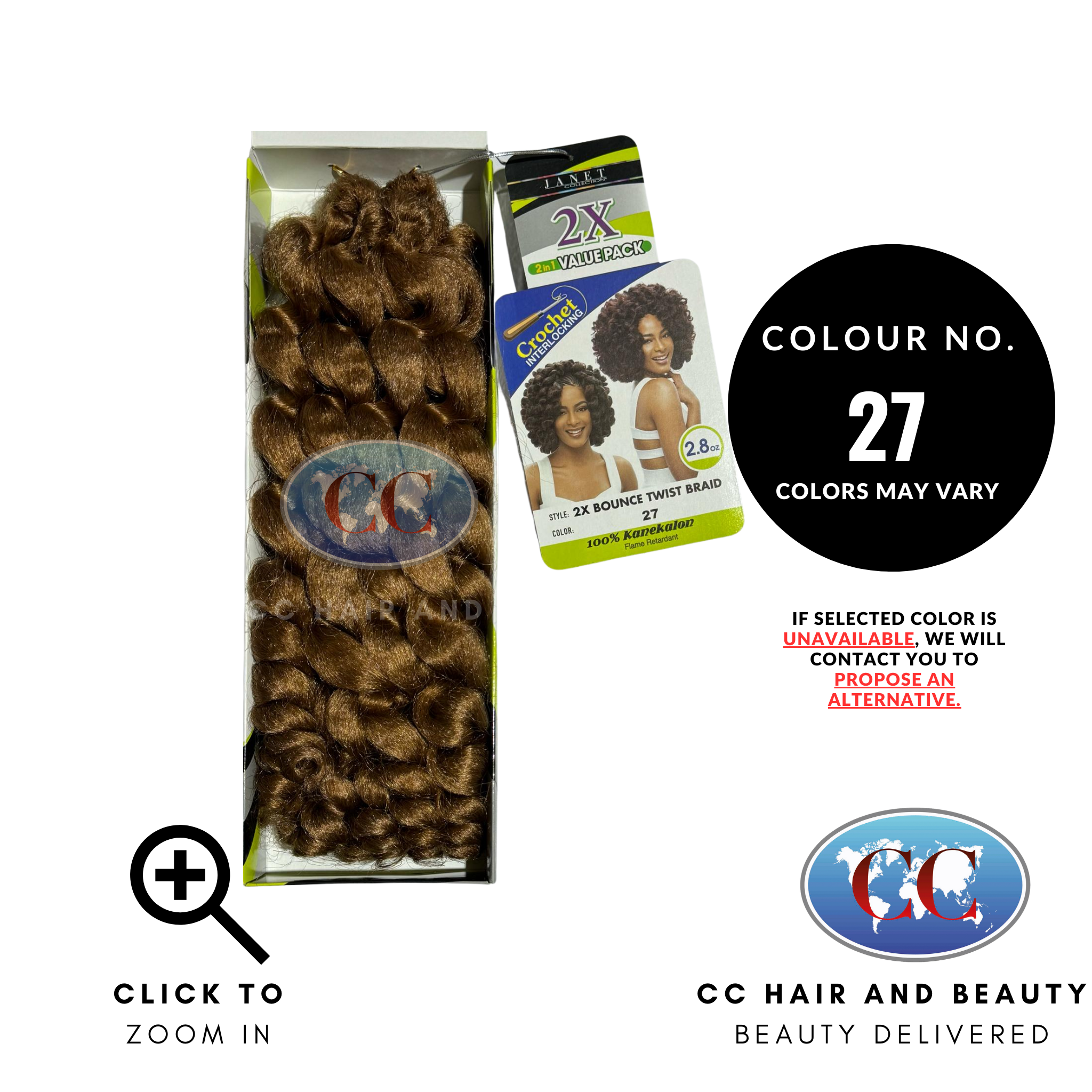 Janet Collection 2X Bounce Twist Braid 2.8 oz