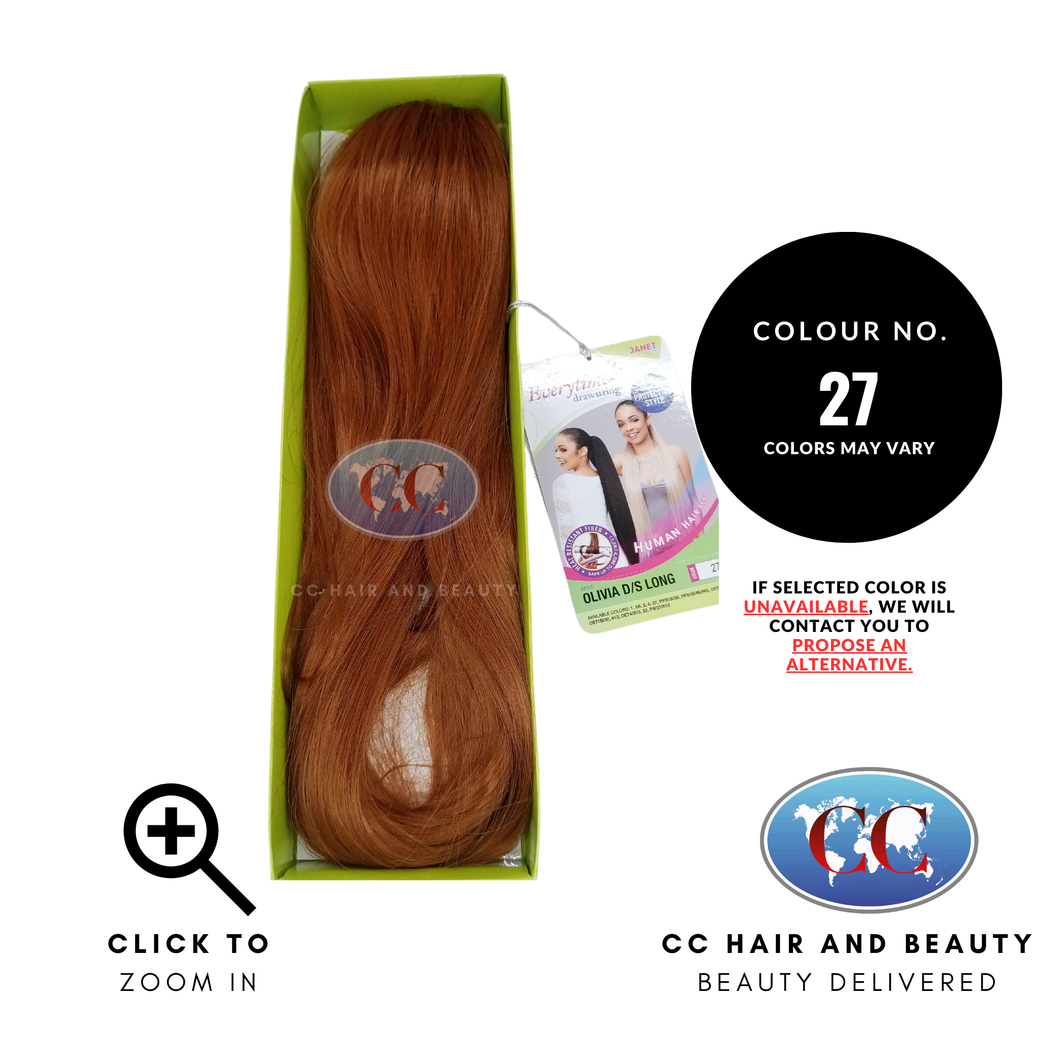 Janet Collection Olivia Long Drawstring-Colour 27