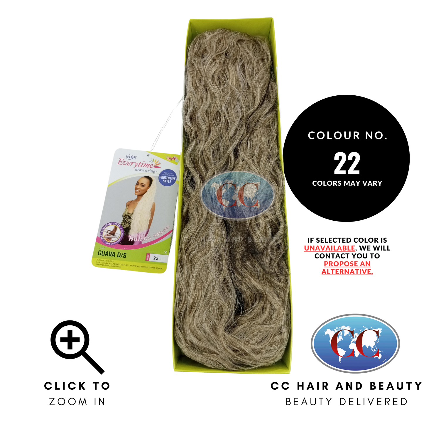 Janet Collection Ponytail - Guava