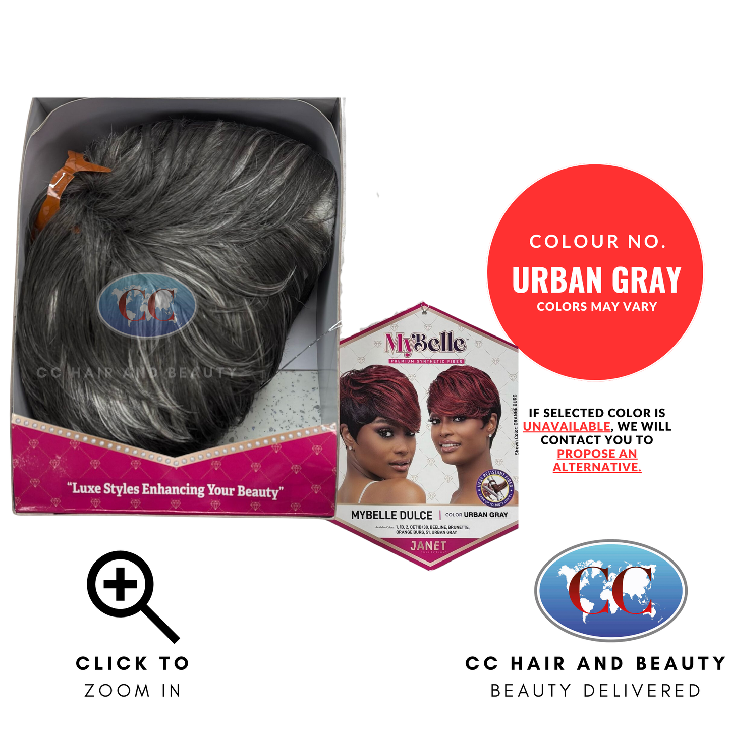 Janet Collection Premium Synthetic Hair Wig - MyBelle DULCE