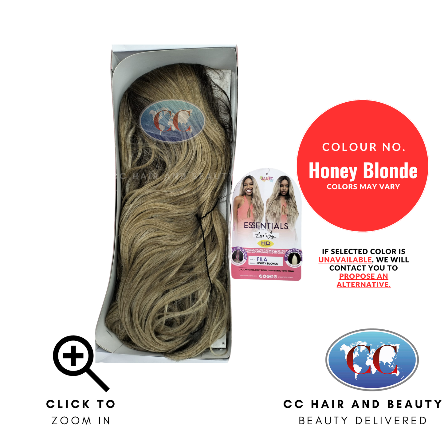 Janet Essentials Hd Lace Wig - Fila