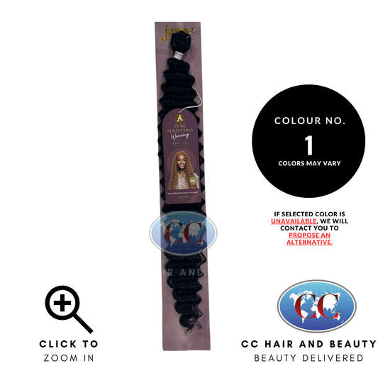 Jazzy Pure Perfection Weaving Hair - Deep Curl 36"-colour 1