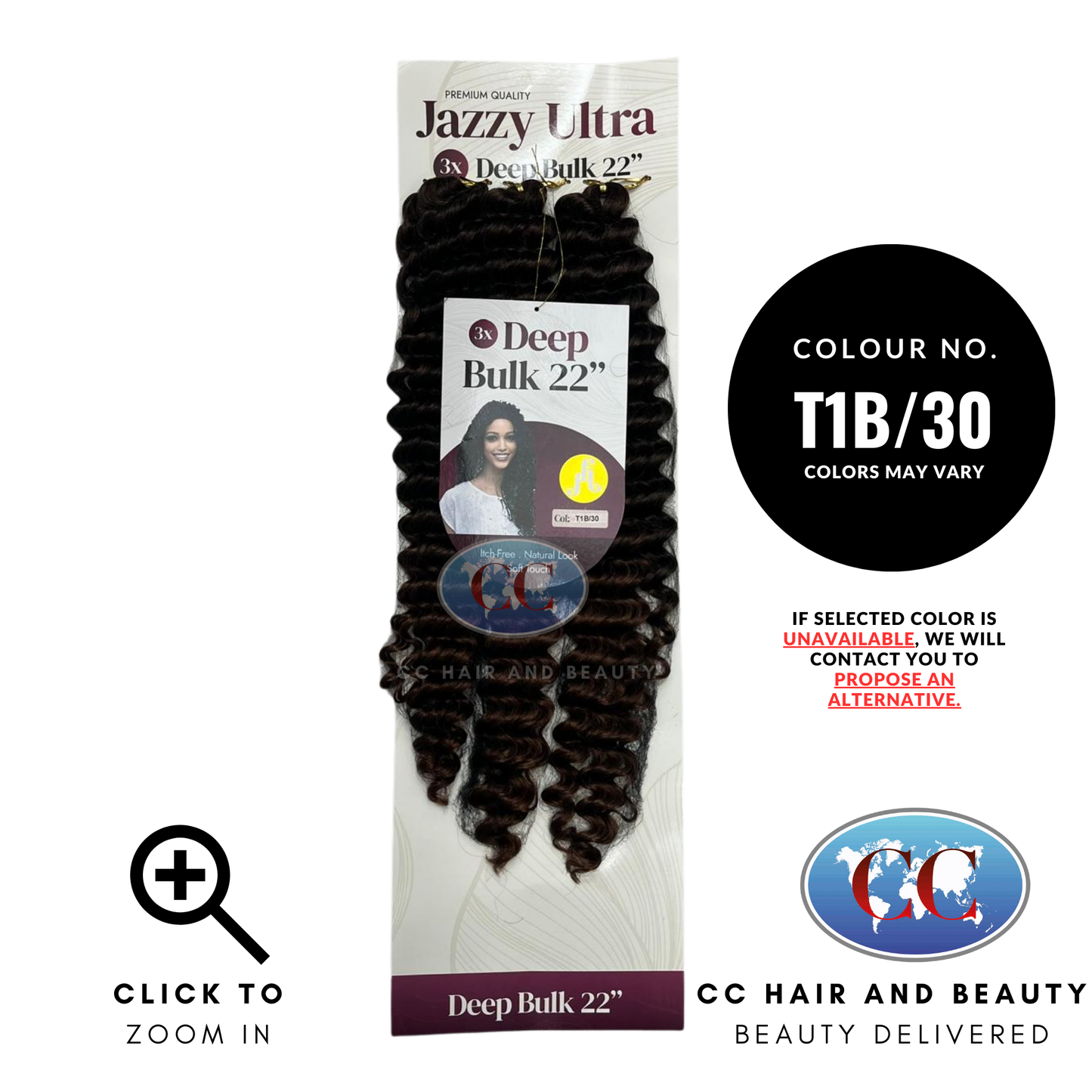 Jazzy Ultra 3x Deep Bulk 22"-Colour T1B/30