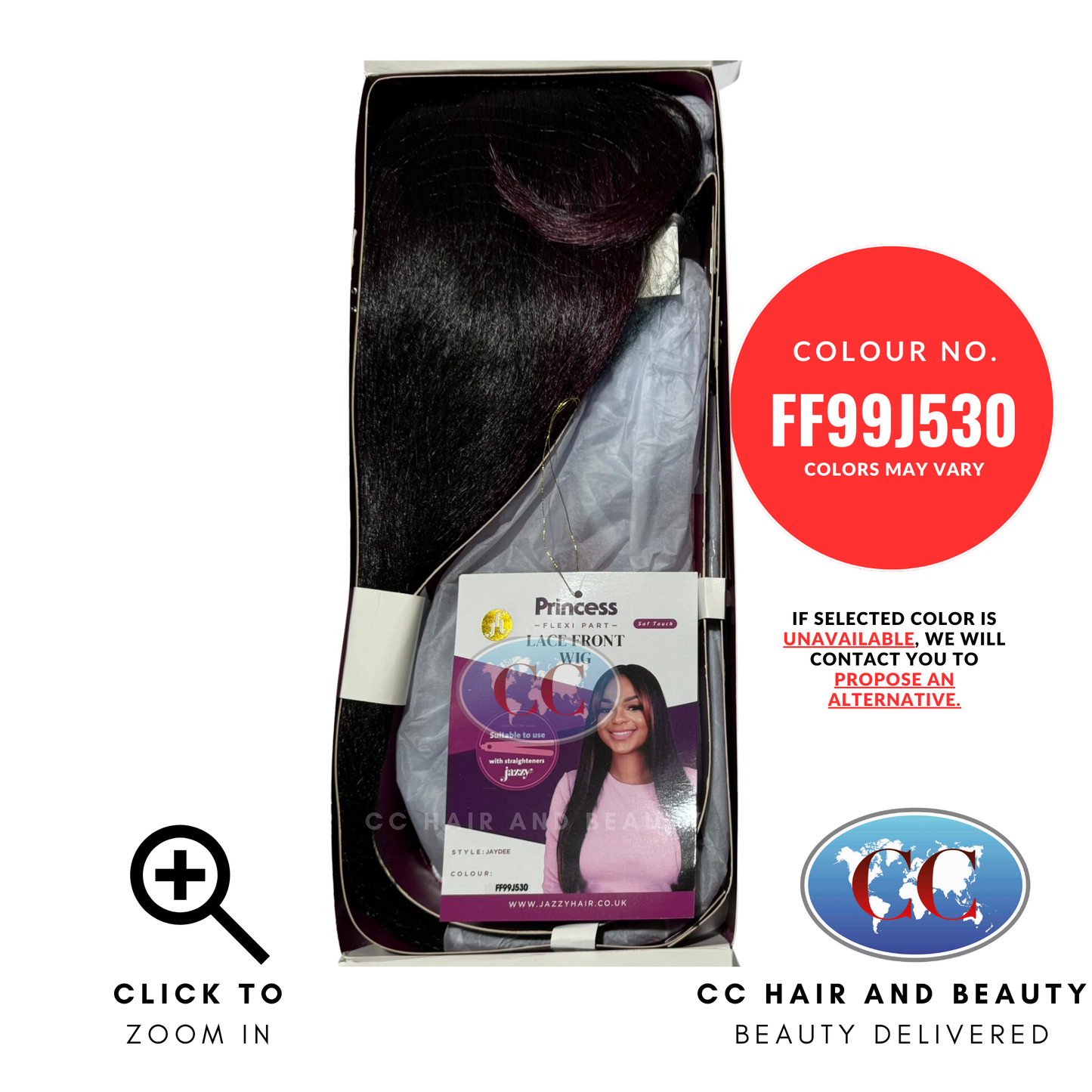 Jazzy Hair Princess Flexi Part Lace Front Wigs - Jaydee-Colour FF99J530
