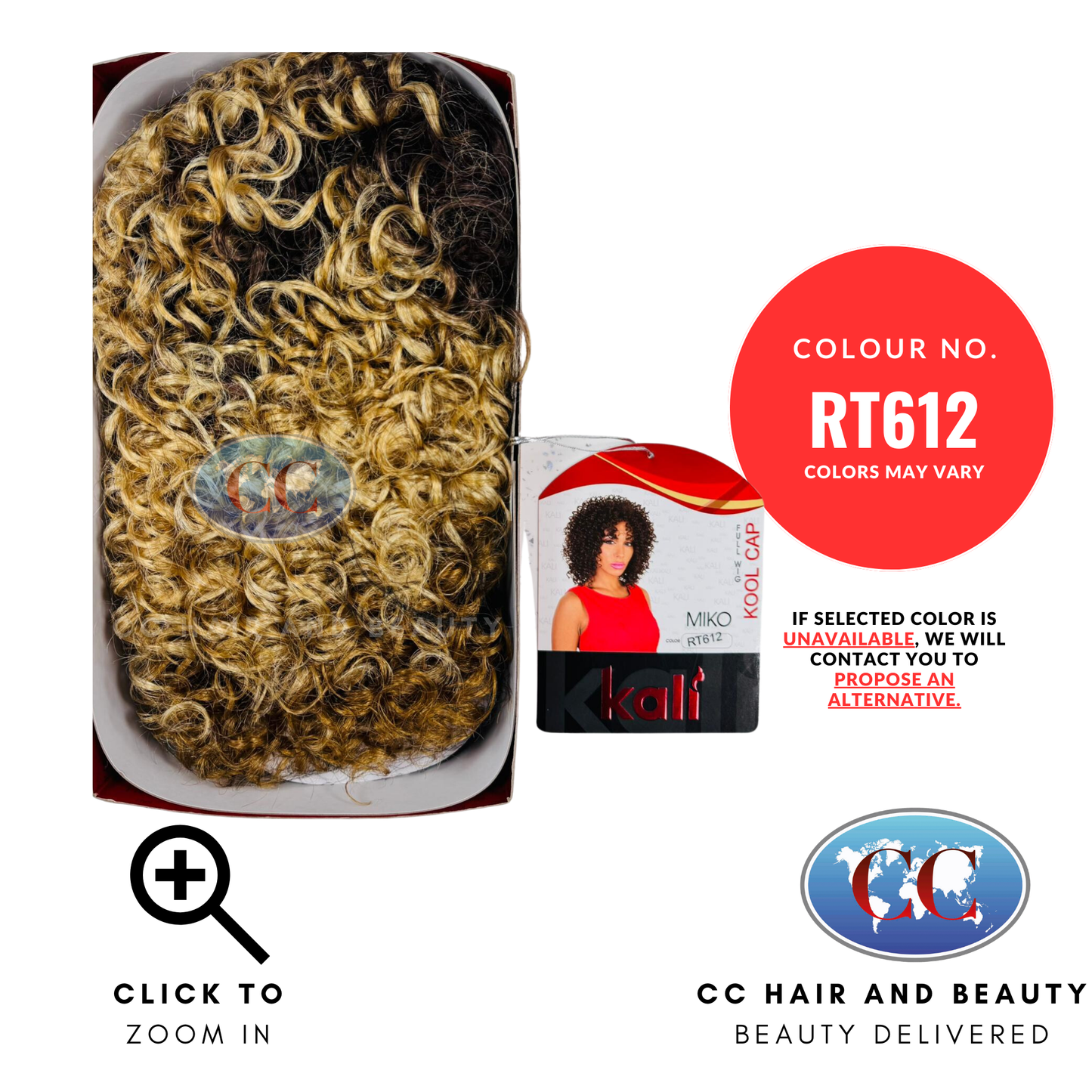 Kali Collection Kool Cap Syn Full Wig - Miko | CC Hair & Beauty UK
