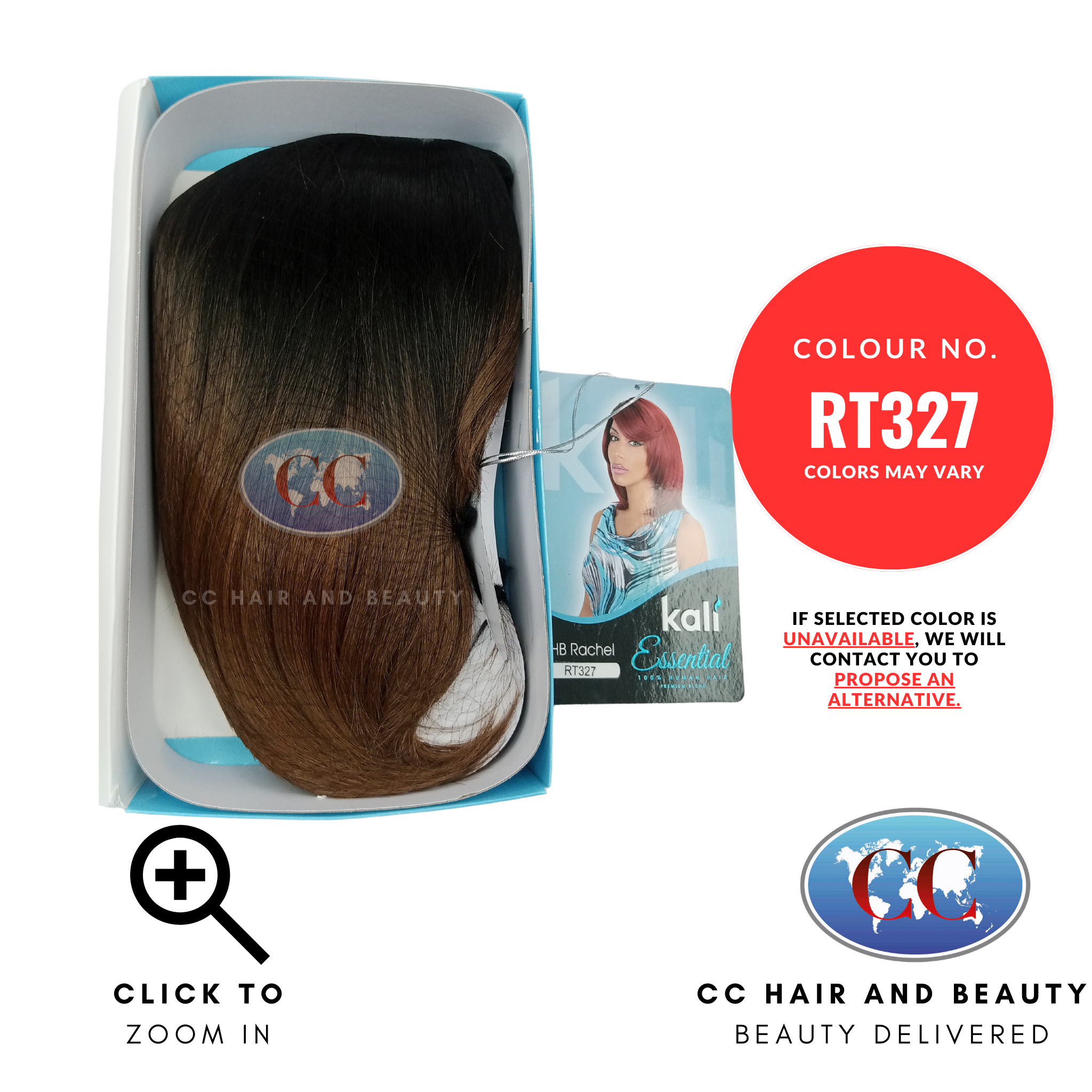 Kali Essential HB RACHEL 100% Human Hair Premium Blend Best Quality Wig-colour RT327