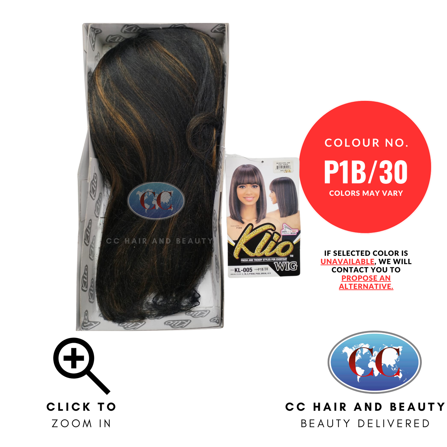 Klio Synthetic Hair Premium Wig - Kl-005 | CC Hair & Beauty UK