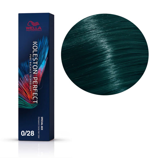 Wella Koleston Perfect Special Mix – 0/28 Matt Blau Für Kühle, Intensive Blautöne