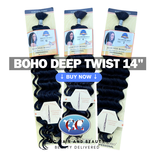 Kuknus Collection Boho Deep Twist 14"