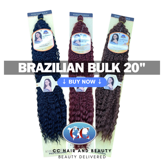 Kuknus Collection Crochet Brazilian Bulk 20''