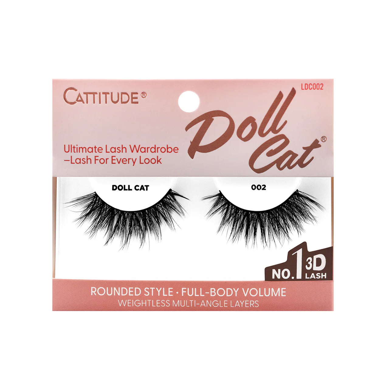 Ebin New York Cattitude Lashes - Doll Cat
