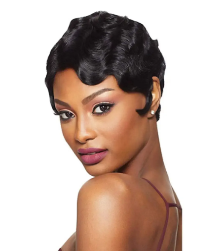 Hairmaker Short Human Hair Wig - Mama