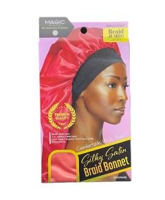 Magic Collection Silky Satin Braid Bonnet Jumbo