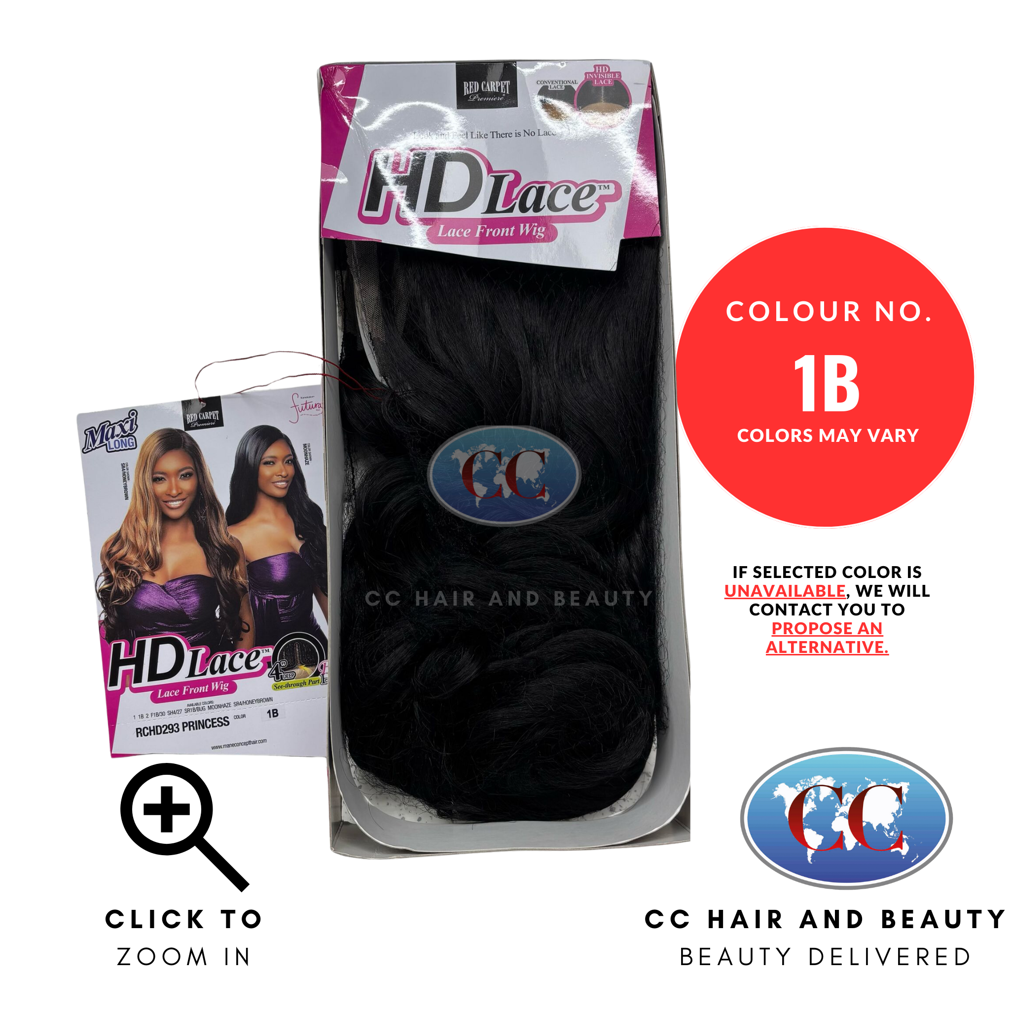 Mane Concept Red Carpet 4" Hd Lace Front Wig - Princess