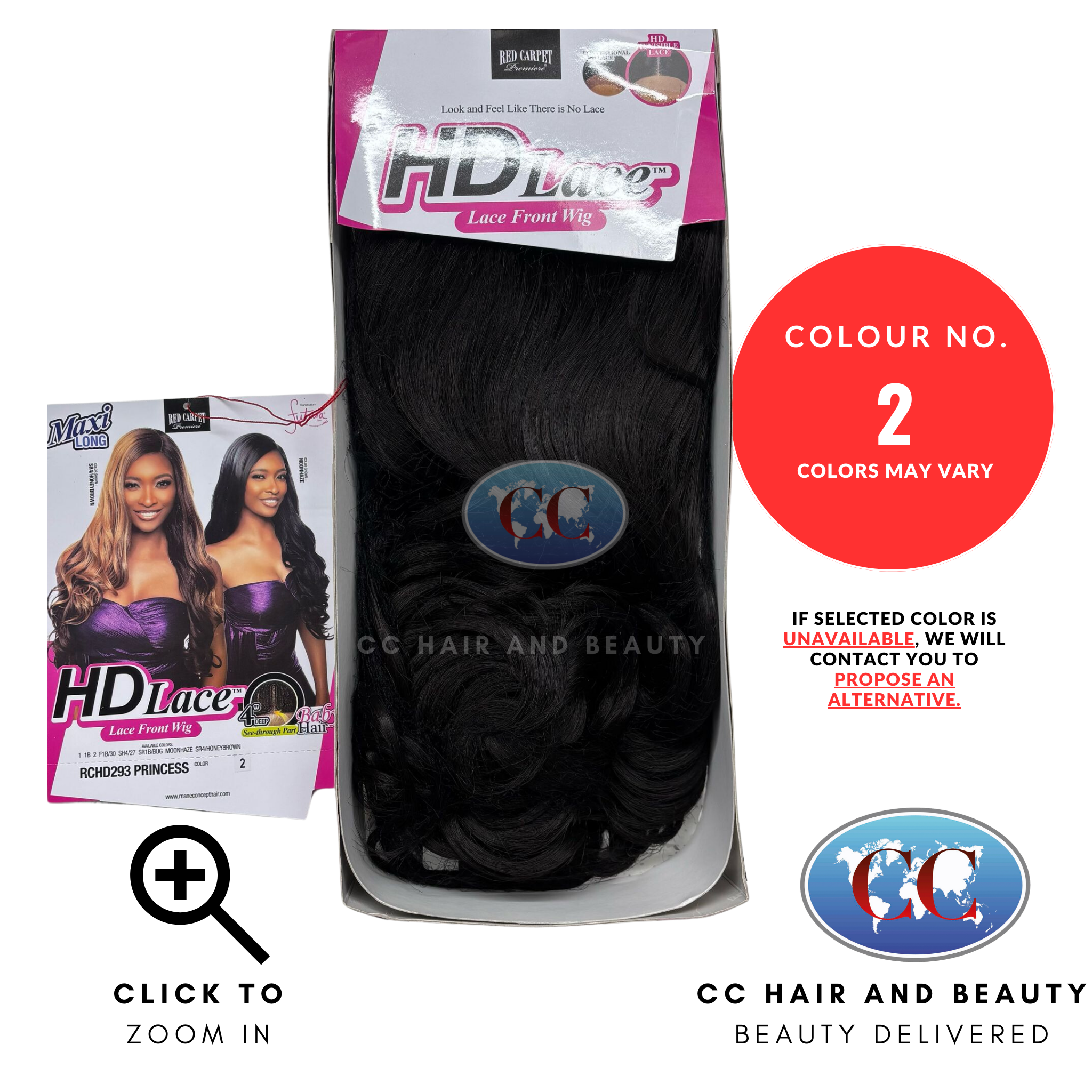 Mane Concept Red Carpet 4" Hd Lace Front Wig - Princess