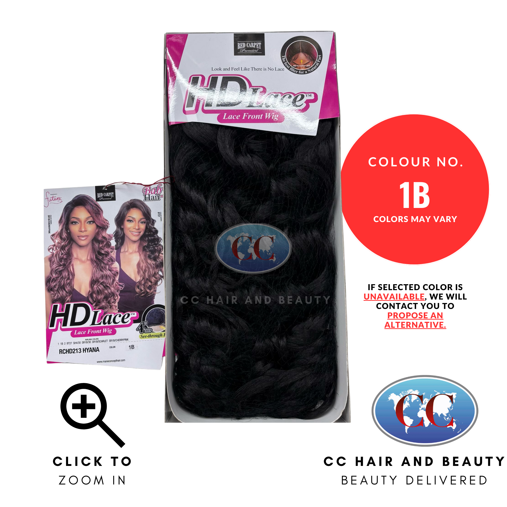 Mane Concept Red Carpet HD 4"Deep Lace Front Wig - RCHD213 Hyana