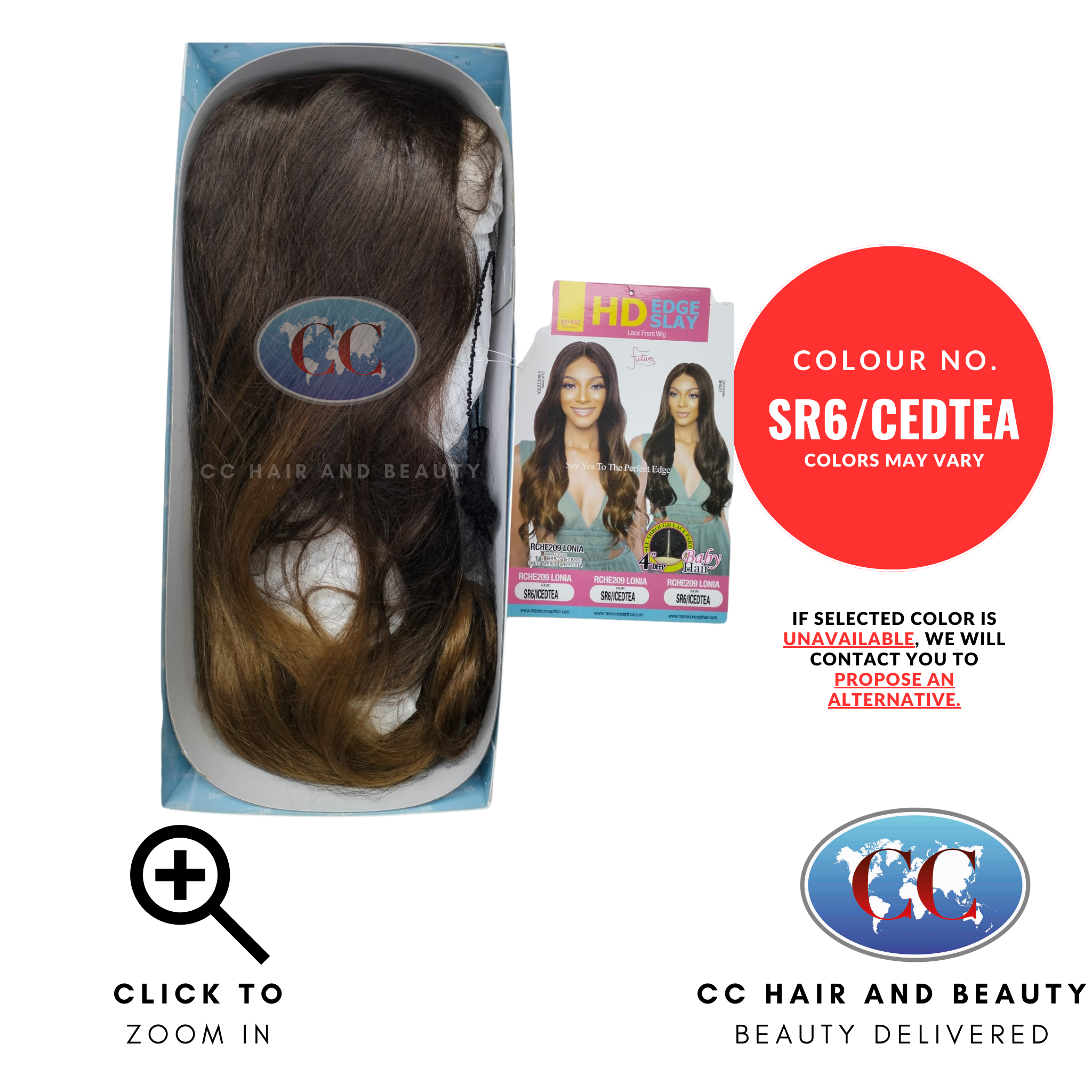 Mane Concept Red Carpet HD Lace Front Wig - RCHE209 Lonia