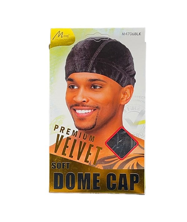 Murry Collection Flexible Spandex & Velvet Dome Cap