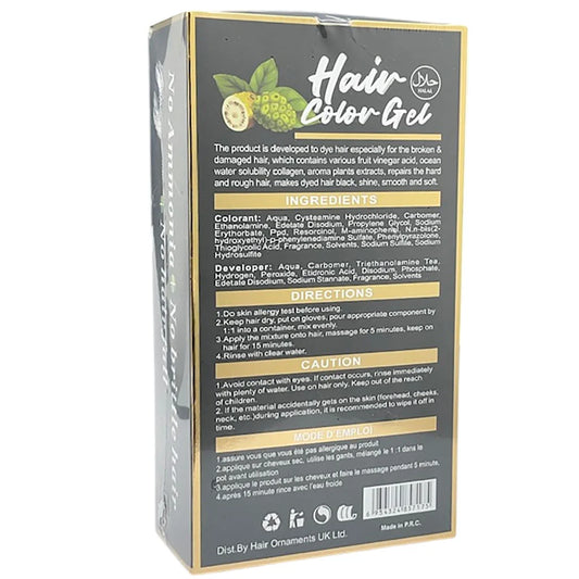 Murry Hair Color Gel Natural Black 500ml