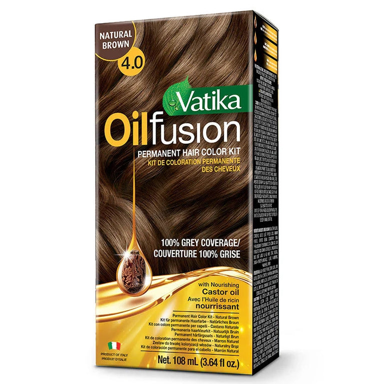 Vatika Oil Fusion Permanent Hair Colour