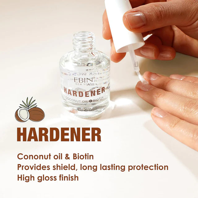 Ebin York Nail Hardener with Coconut & Biotin - NCC003 - product detail | CC Hair & Beauty