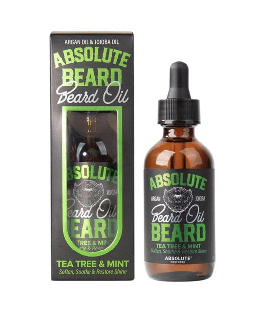 NickaK Tyche Tea Tree & Mint Absolute Beard Oil 60ml bottle with box