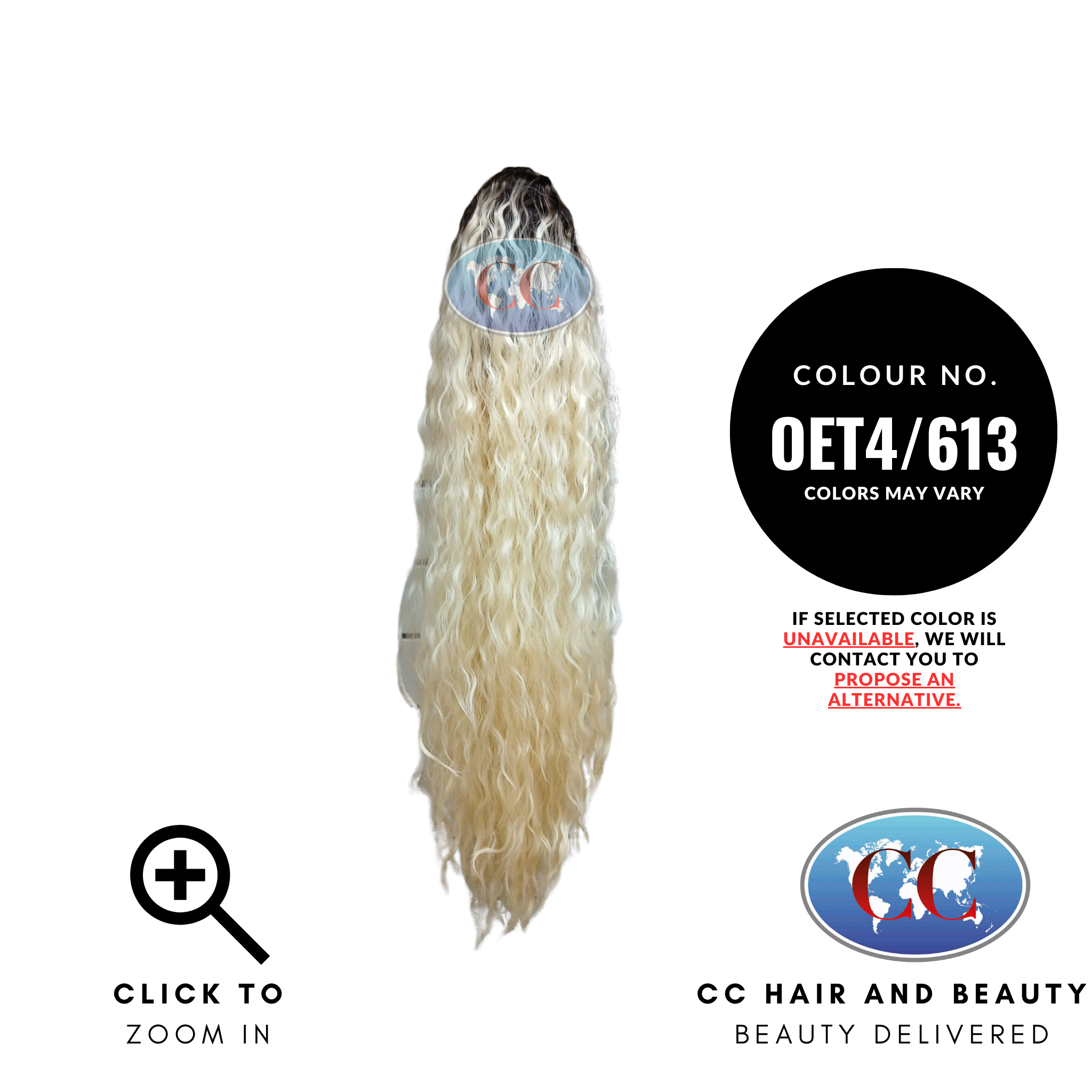 Janet Collection Ponytail -  Guava