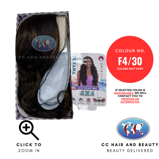 Obsession Synthetic Swiss HD 4x4 Lace Front Free Part Wig - TEYANA