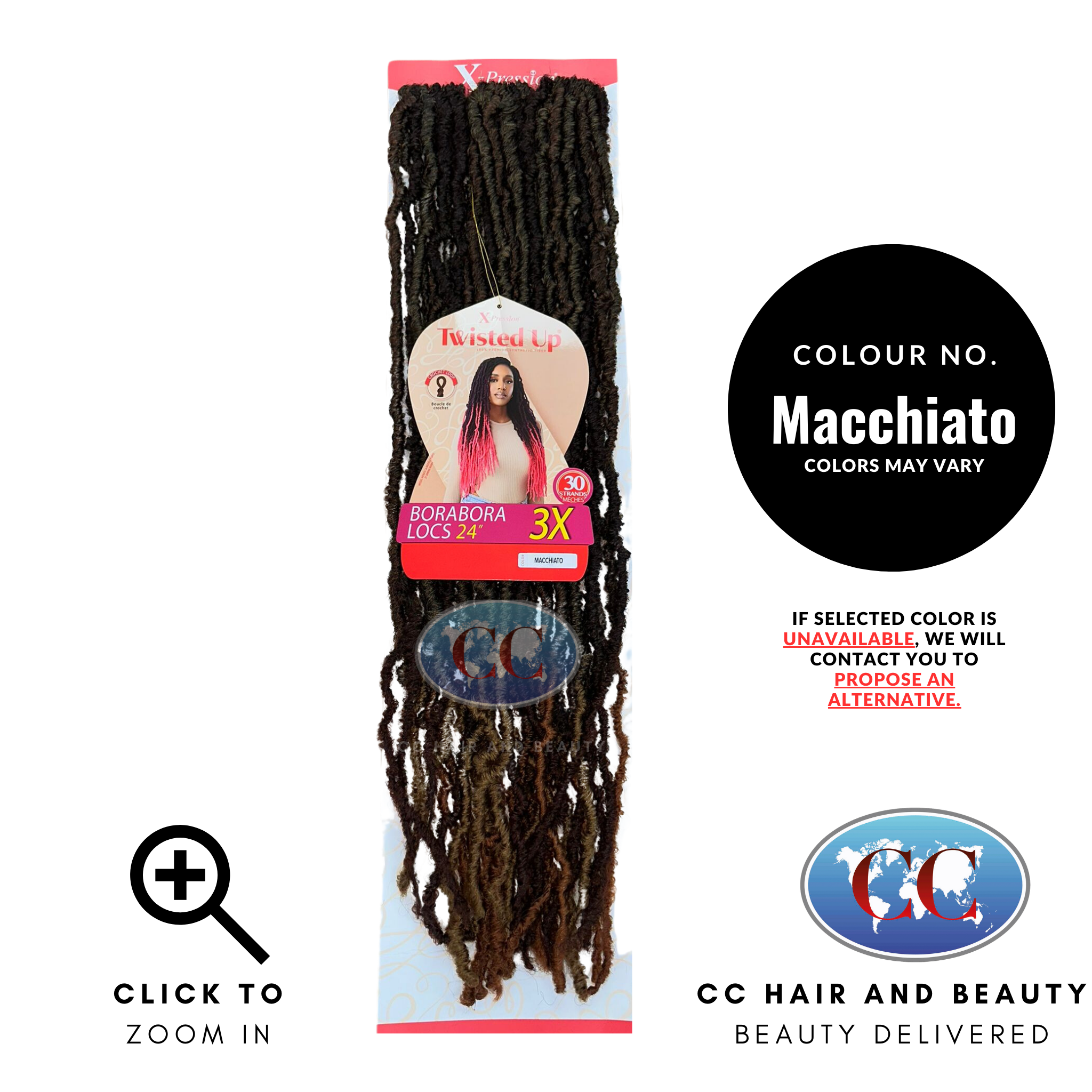 Outre X-Pression Twisted Up Borabora Locs 3x 24" & 32"