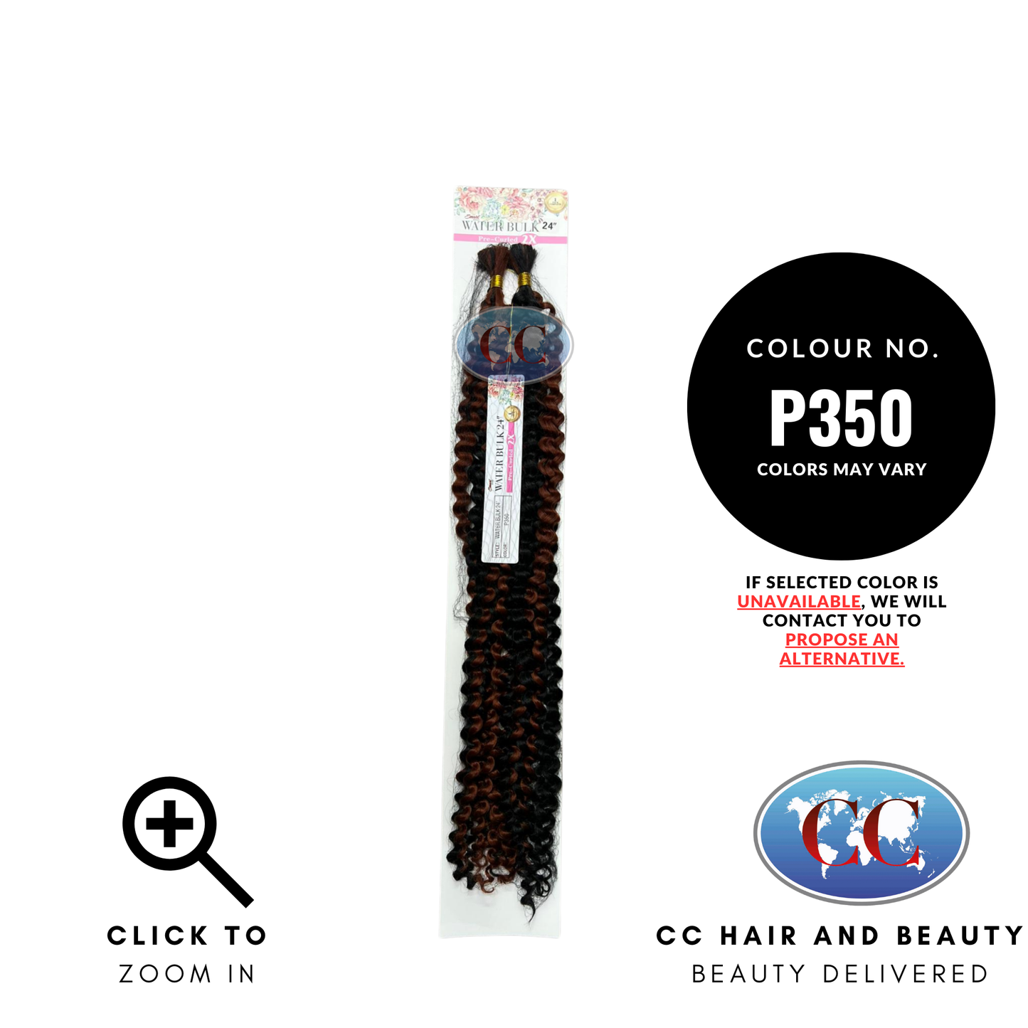 Smart Braid Pre-Curled - Water Bulk 24"