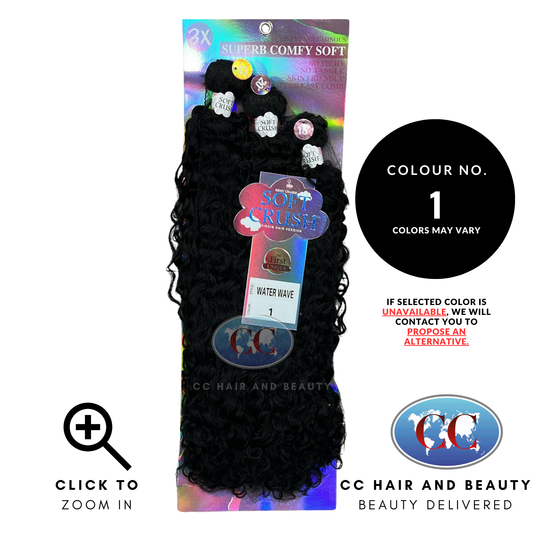 Remy Chaser Soft Crush Water Wave 3X 18" 20" 22"-Colour 1