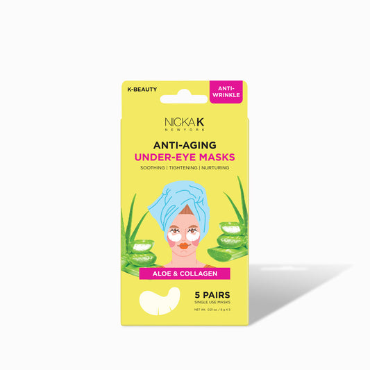 Nicka K Newyork Anti-aging Under Eye Masks - Aloe 0.21 Oz